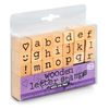 Tobar WOODEN LETTER STAMPS