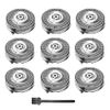 SH50 Replacement Heads for Philips Norelco Series 5000 Electric Shaver, Replacement Blades Head Fit for Phillips Series 5000 (S5xxx), AquaTouch (S5xxx), PowerTouch (PT8xx, PT7xx) 9-pc Pack