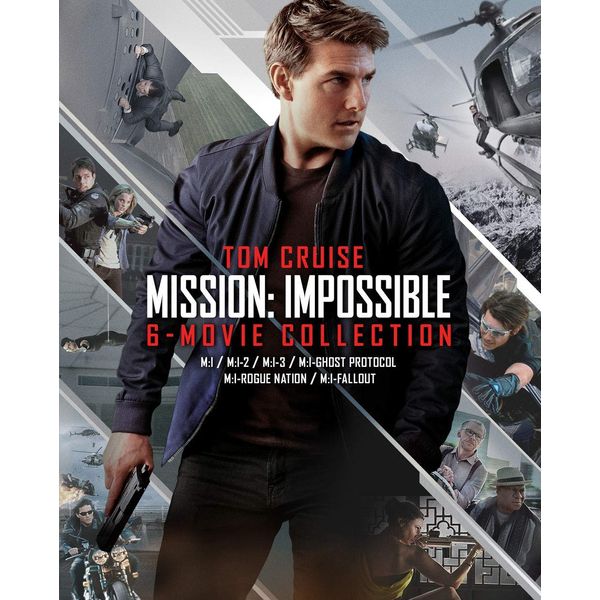 Mission: Impossible 6 Movie DVD Collection (First Press Limited Edition) with Bonus DVD (7-Disc Set)