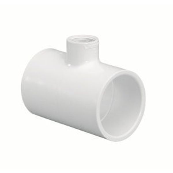 4" x 4" x 3/4" Socket PVC Reducer Tee Sched 40