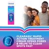 Clearasil Ultra Rapid Action Gel - Salicylic Acid Skin Moisturizer for Adults, Exfoliating & Smoothing, 25ml