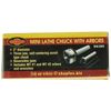Shop Fox D4103 Mini Lathe Chuck with Arbors