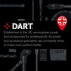 DART DAEBA1 Hole Saw Arbor Extension, Black