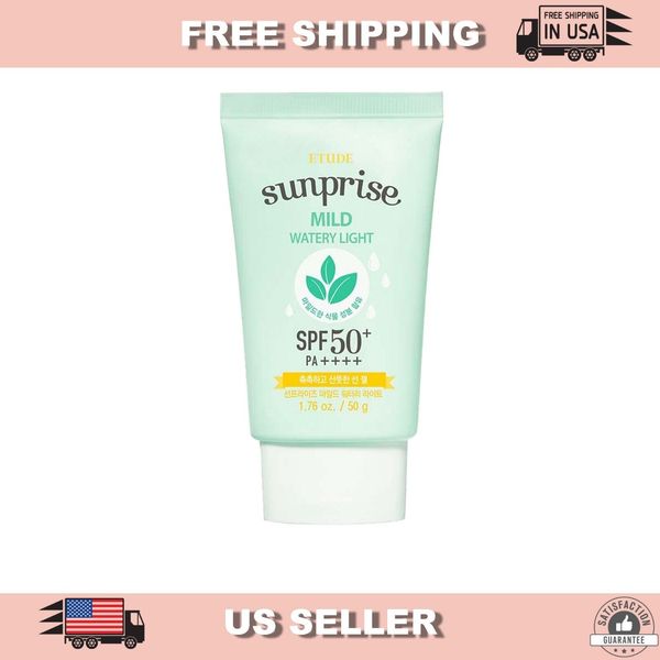 Etude House Sunprise Mild Light Sun Sunblock Sunscreen SPF50+ PA+++-08/2025