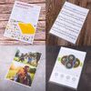 48PCS Plastic Clear Document Folders - L-Type Folders Copy Safe Project Pockets,