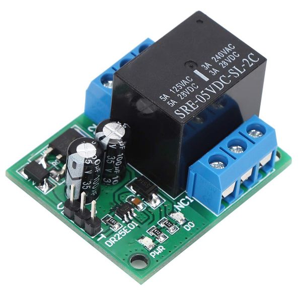 DR25E01 DPDT Relay Module, Self-locking Bistable LED Motor Relay (DC6-24V)