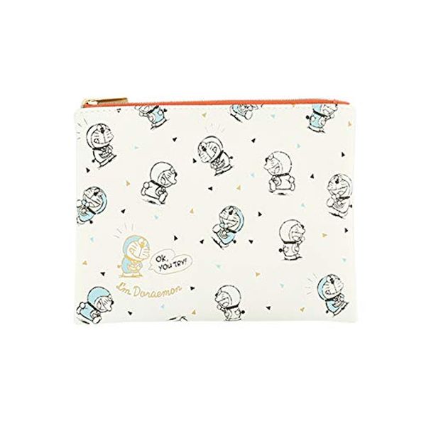 Doraemon I'm DORAEMON Full Handle Pouch, Red, Accessory Case DR-G0002-LB