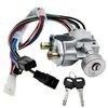 Ignition Starter Switch, Ignition Switch Lock Cylinder with Wire & Keys, Repl...