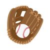 CafePress Baseball Glove Magnets Rectangle Magnet, 3"x2" Refrigerator Magnet