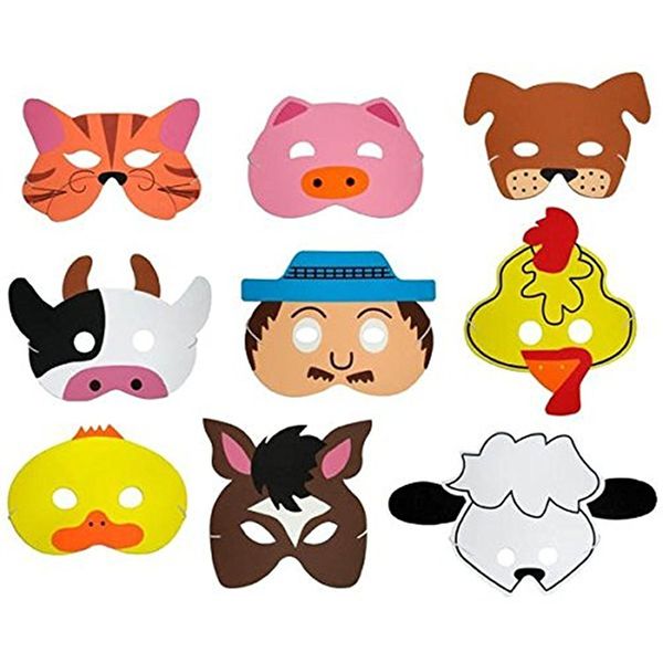Teaching Resource Sack - Old Macdonalds Farm Song Play Mask Set