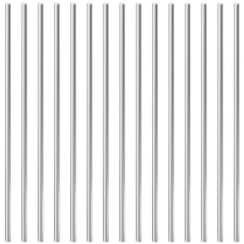 20pcs 3mm x300mm 304 Stainless Steel Solid Round Rod, Solid Round Rod for DIY Craft Model Car Helicopter Airplane