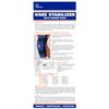OTC Knee Stabilizer, Hinged Bars, Neoprene, Blue, Small
