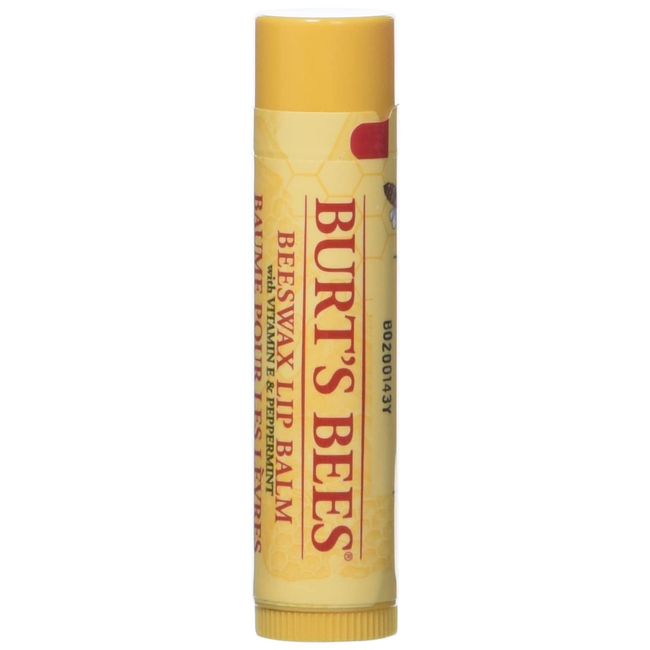 Burt's Bees Beeswax Lip Balm Tube.15-Ounce Tubes (Pack of 4)