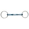 JP Korsteel Blue Steel Oval Link Loose Ring Snaffle Bit, 5.5"