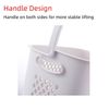 3 Tier Laundry Hamper Basket Sorter Clothes Storage Organizer Shelf Rolling Cart