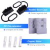 175A Battery Connector AWG 1/0 Battery Quick Connect Modular Power Connectors Quick Disconnect