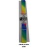 Mazeys Retro Unisex 70s Elastic Snake Belts (Rainbow Multi)