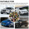 50PCS Mixed Auto Door Panel Clips Fixing Fastener Car Interior Trim Rivet