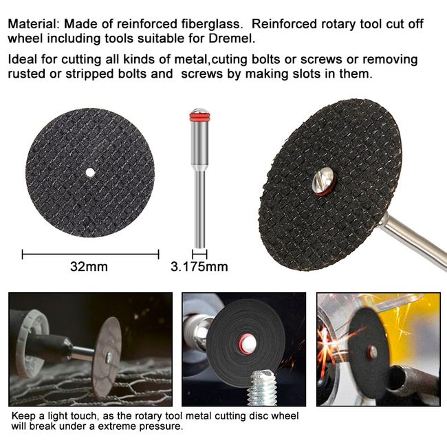 141Pcs Grinding Polishing Cutting Sanding Rotary Tool Accessories Kit For  Dremel