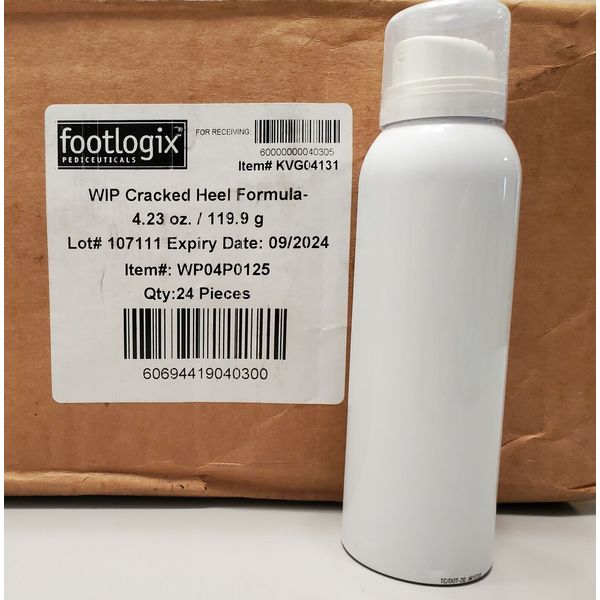 Footlogix WIP Cracked Heel Formula-4.23 oz.-Exp 09/2024