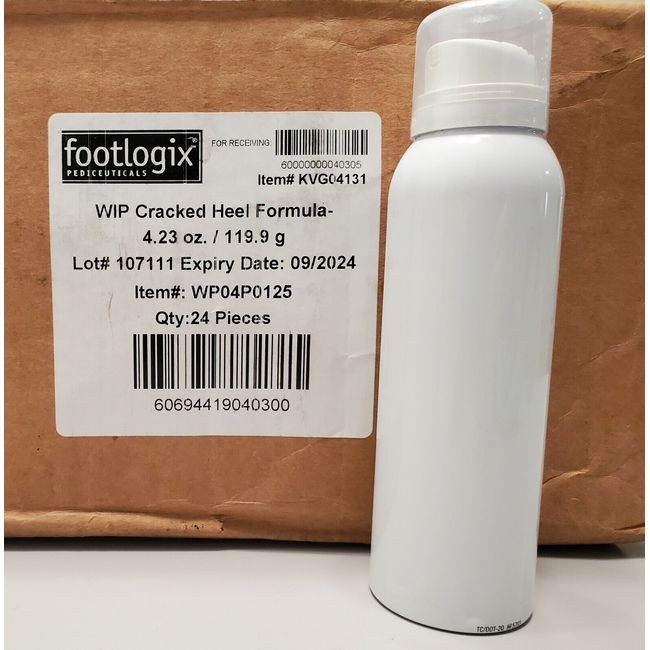 Footlogix WIP Cracked Heel Formula-4.23 oz.-Exp 09/2024