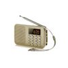 Premium FM Radio With MP3 Play USB TF Card Input AUX Audio Input  LED Flashlight
