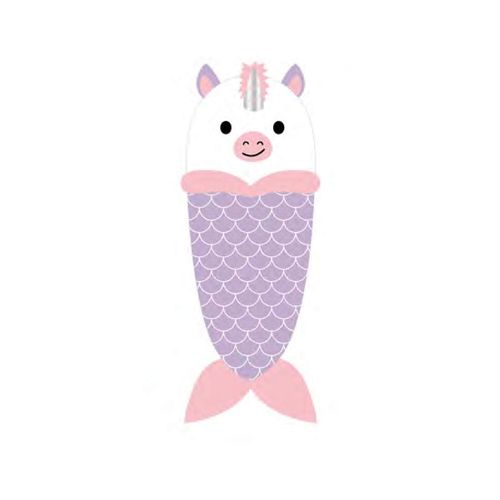 Plush Ultra-Soft Fleece Snuggle-in Sleeping Bag Blanket for Lounging On The Couch (Unicorn)