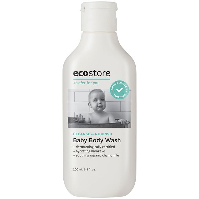 ecostore Baby Body Wash, Lavender & Geranium, 6.8 fl oz (200 ml), For Babies, Body Care, Body Soap