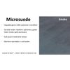 Kuranda Microsuede Slipcover - X-Large - 44" x 27" - Microsuede - Smoke