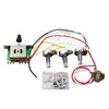 EASWEL 5-Way Switch Strat Stratocaster Guitar 250k Pots Knobs Wiring Harness Pickup w