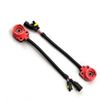 Pandamoto Never Melt Harness Converter Socket Adapter Wire Cable For HID D2S D2R D2C D2 Bulb 2 Pcs