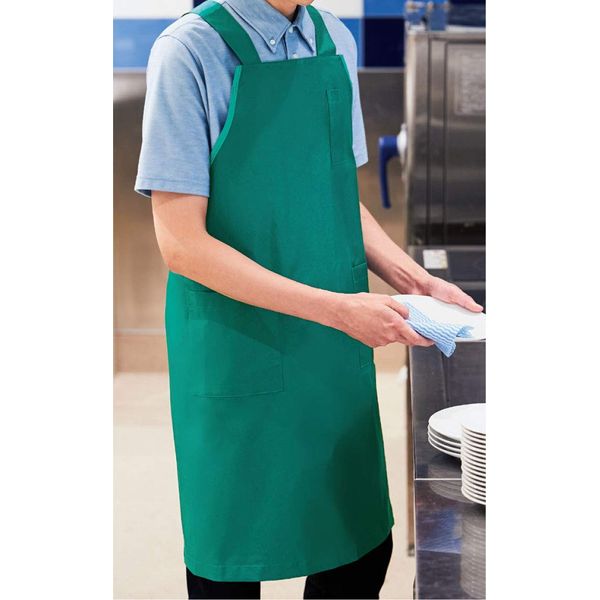 KAZEN Waterproof Apron 501-92 (Green) Size: L