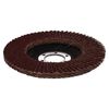 60 Grit Flap Discs Sanding Grinding Rust Removing For 4-1/2" Angle Grinders 5pc