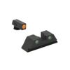 Meprolight Hyper-Bright Orange Hellcat Low Fixed Pistol Sight Set for Handguns (401403131)