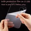 DRERIO 2 Pieces Clear Makeup Palettes and Spatula Acrylic Small Makeup Mixing Palette Portable Cosmetic Palette Mixing Tray with Spatula Nail-Art Eye-shadow Lipsticks Mixing Makeup Tools