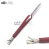 C-curve Nail Pinching Tool Magic Wand Acrylic Gel Tips Multi-function Maroon