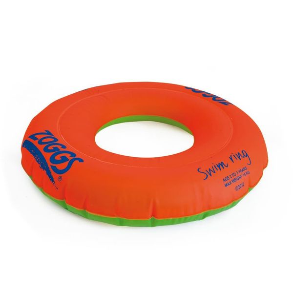 Zoggs Kids Swim Ring, Pool Float, Orange, 2-3 years