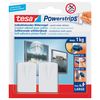 Tesa Powerstrips picture hook self adhesive white (pack of 2), White