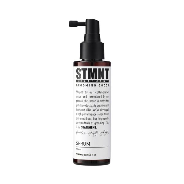 STMNT STATEMENT GROOMING GOODS Serum 150ml | Intensive Feuchtigkeit für Haar und Bart | Beruhigt die Kopfhaut und stärkt das Haar | Frei von Silikonölen