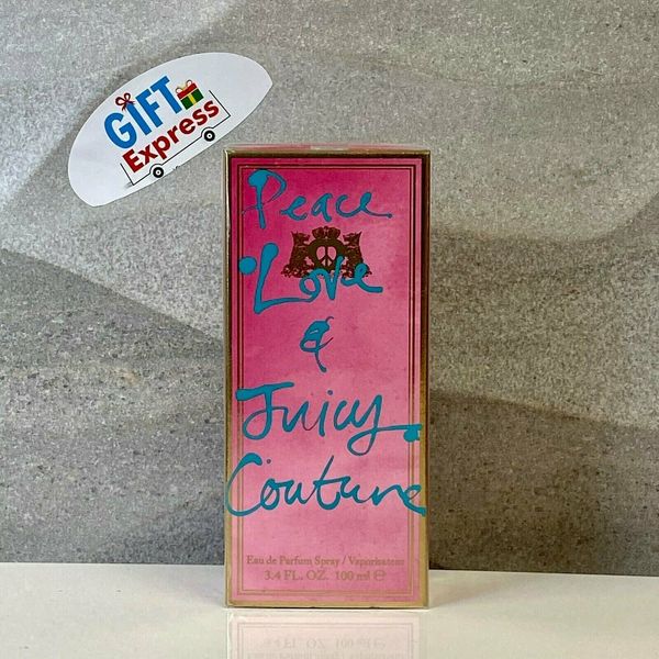 Peace Love by Juicy Couture, 3.4 oz EDP Spray for Women