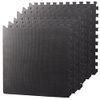 F2C 24 Pieces Puzzle Exercise Mat EVA Foam Interlocking Tiles with 48 End Borders for Gym Home Exercise Workout Floor Protecting, Cover 96 Square Feet