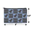 GRAPHICS & MORE Harry Potter Ravenclaw Pattern Pencil Pen Organizer Zipper Pouch Case