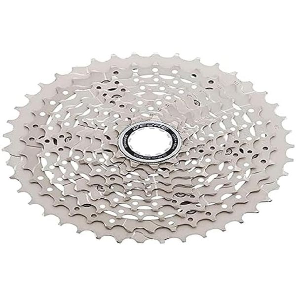 DEORE M4100 Cassette 10S x 11/42 Teeth Black/Silver