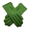 Womens Genuine Soft Leather Gloves Fully Lined Gift Boxed (Light Green, Medium 7")