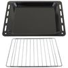 SPARES2GO Baking Tray + Extendable Shelf compatible with Hoover Oven Cooker