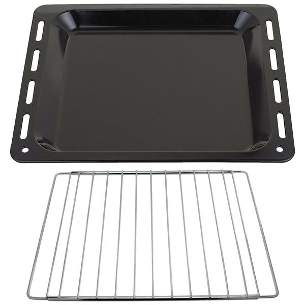 SPARES2GO Baking Tray + Extendable Shelf compatible with Hoover Oven Cooker