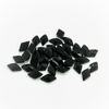 AURORA CRYSTAL LANVAS-FLAT BACK 10x6mm JET 12pcs