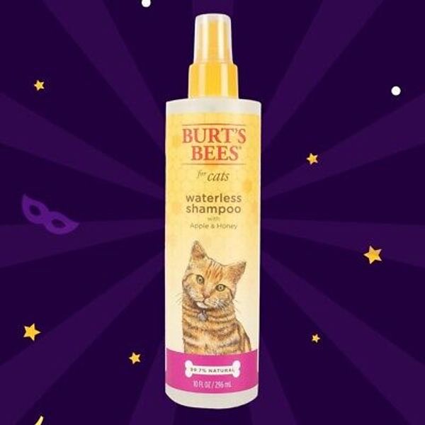 Burt's Bees Pet, Shampoo Waterless Spray Cat, 10 Fl Oz