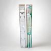 ECOSPA Telescopic Extendable Shower Curtain Rail Pole in Chrome • Extends between 75cm - 210cm