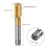 QUARKZMAN Metric M18 x 1.5 HSS Tap, Left Hand Thread